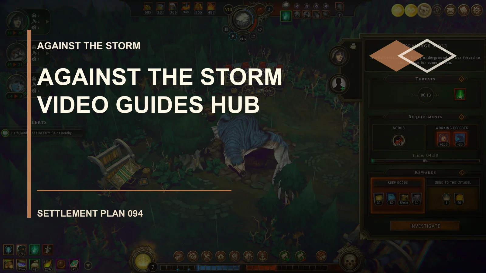 Against the Storm Video Guides Hub