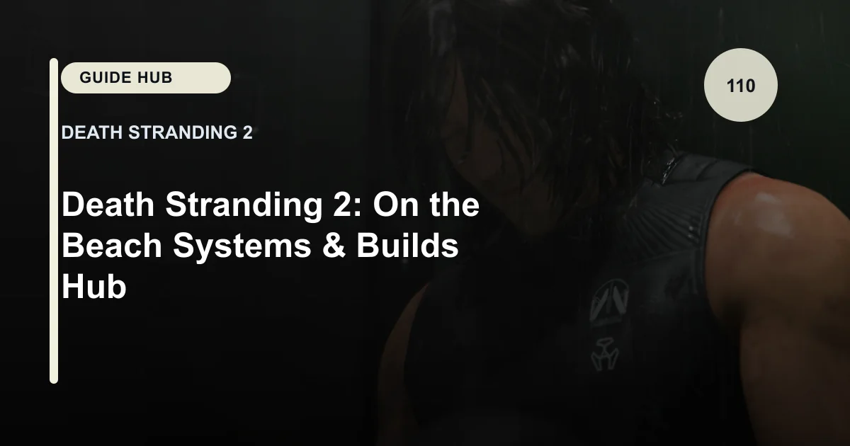 Death Stranding 2: On the Beach Systems & Builds Hub