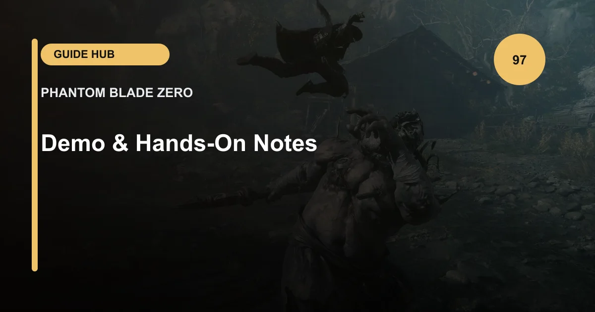 Demo & Hands-On Notes